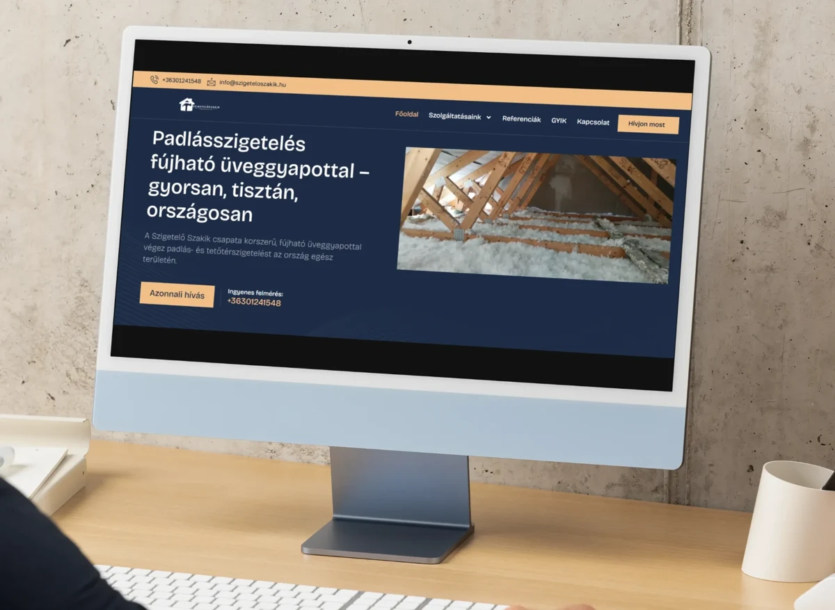 Szigetelő Szakik — a projekt képernyőképe